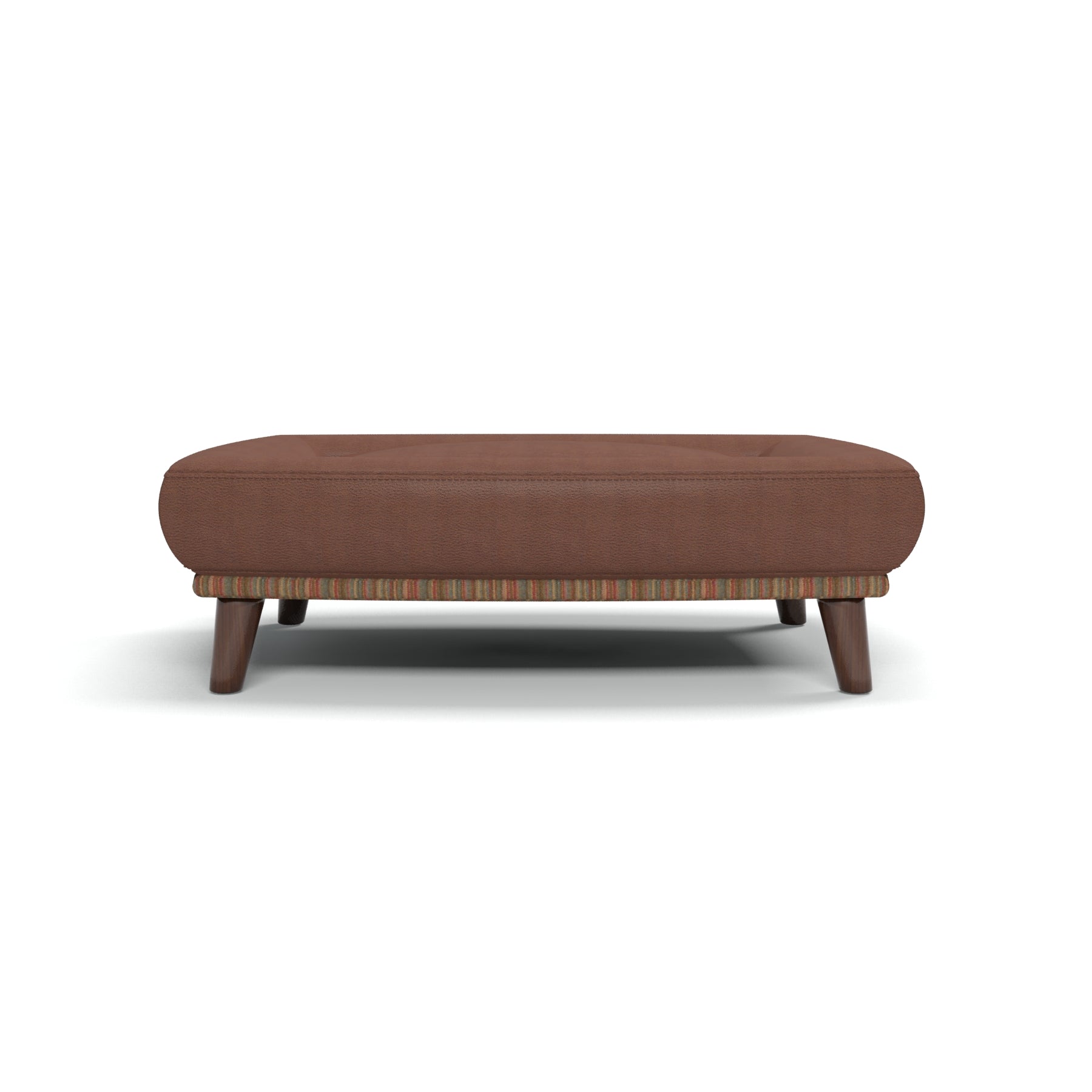 Branoch - Medium - Nubuck Tobacco & Autumn Ripple Wool