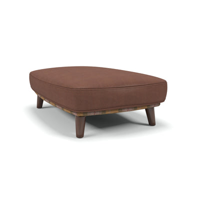 Tarn - Medium luxury dog bed - Nubuck Tobacco & Rhubarb Crumble Wool