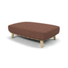 Tarn - Medium luxury dog bed - Nubuck Tobacco & Rhubarb Crumble Wool